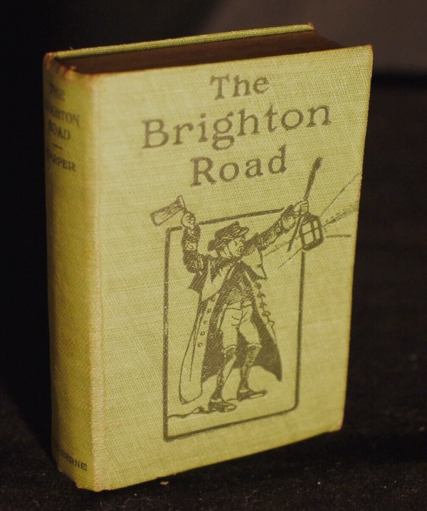 ** Rare Miniature ** The Brighton Road By Charles G. Harper 1906