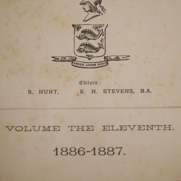 * Rare * Past & Present Magazine of Brighton Grammar School (A Beardsley) 1886 - Image 5