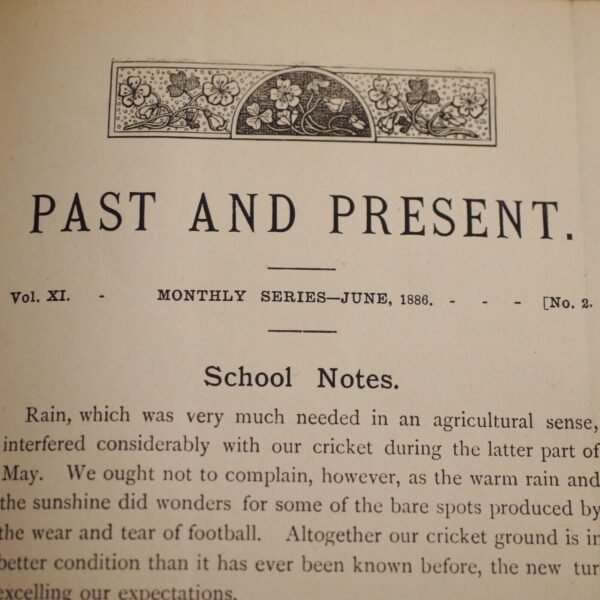 * Rare * Past & Present Magazine of Brighton Grammar School (A Beardsley) 1886 - Image 9