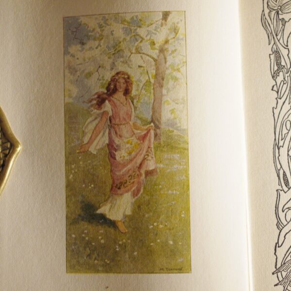 * Scarce * Margaret Tarrant The Book of Spring 1st Edition in D/J 1910 - Image 8