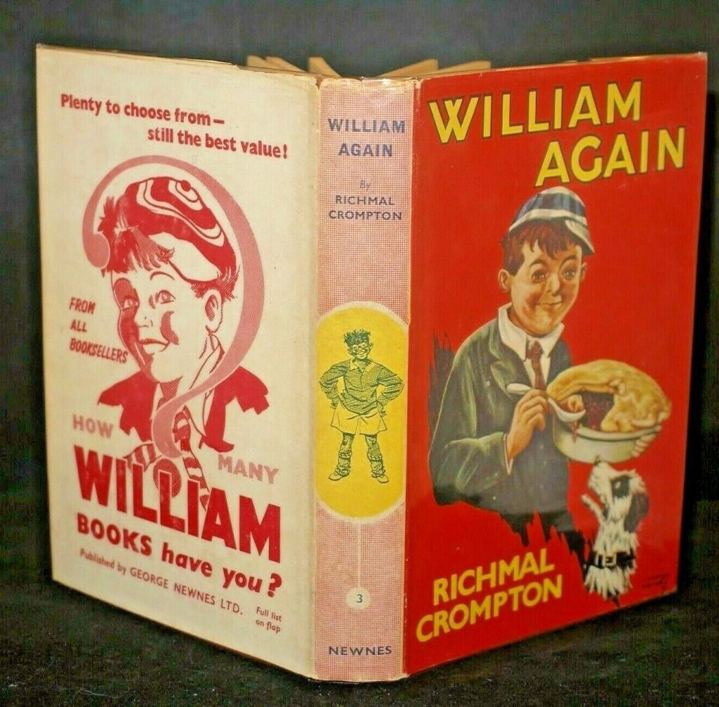 * Superb Copy * Richmal Crompton William Again in D/J 1961