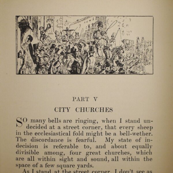 * Fine Binding * Charles Dickens Vignettes of London Life Circa 1912 - Image 11