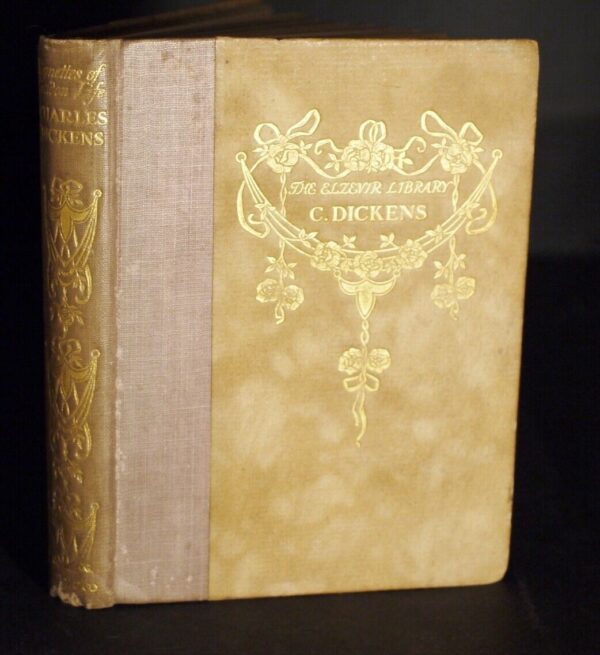 * Fine Binding * Charles Dickens Vignettes of London Life Circa 1912