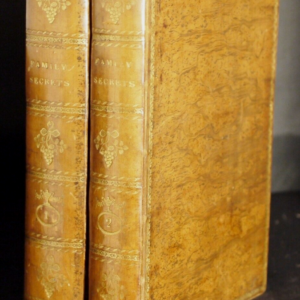 * Fine Bindings* Mrs Ellis Family Secrets 2 Books Preface Dated 1841
