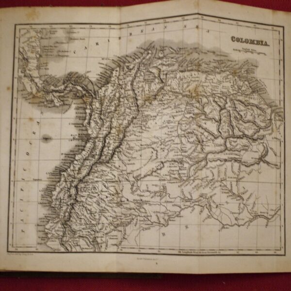 James Bell System of Geography With 3 Folding Maps India,USA & Columbia 1848 - Image 11