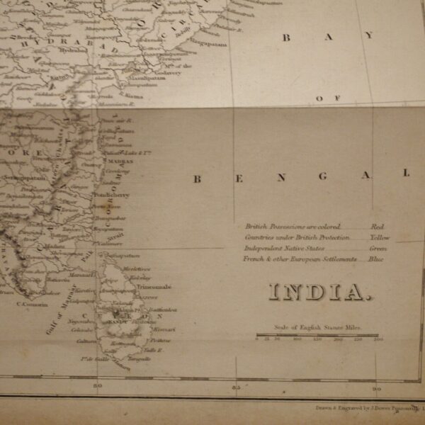 James Bell System of Geography With 3 Folding Maps India,USA & Columbia 1848 - Image 5