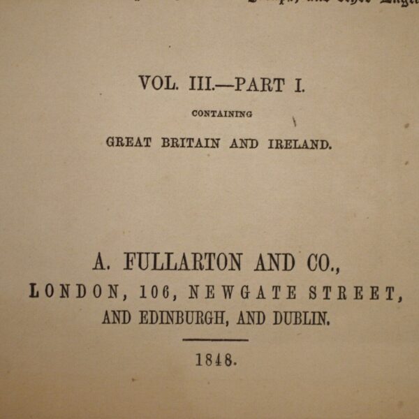 James Bell System of Geography With 3 Folding Maps India,USA & Columbia 1848 - Image 8