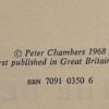 Peter Chambers Speak ill of the Dead First Ed in D/J 1968 - Image 6
