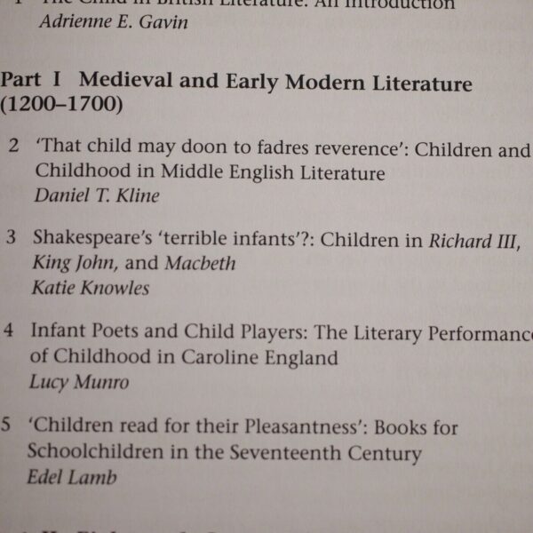 * Rare As New * The Child in British Literature By Adrienne Gavin.... First Edn - Image 5