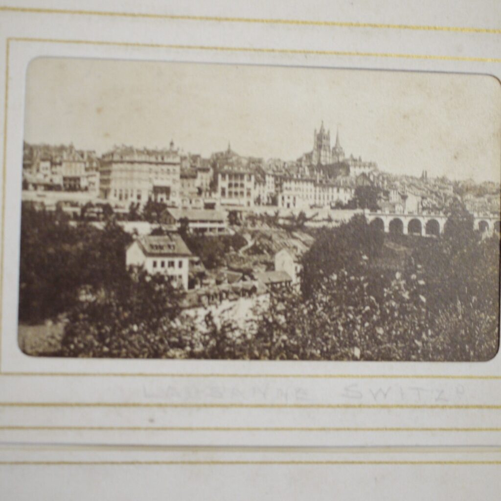 * Rare * Victorian Photo Album Sepia Tone Approx 116,Wales,Lakes,Swiss,Italy etc - Image 25