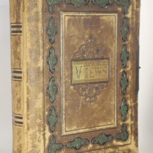 * Rare * Victorian Photo Album Sepia Tone Approx 116,Wales,Lakes,Swiss,Italy etc