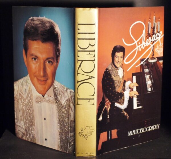 ** SIGNED ** Liberace An Autobiography 1st UK Edition in D/J 1973 - Image 4