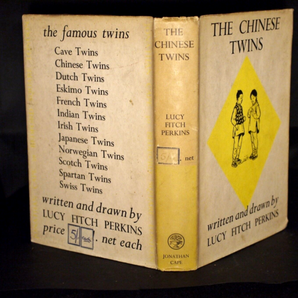 The Chinese Twins By Lucy Fitch Perkins 2nd Impression in D/J 1939