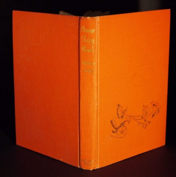 ** Uncommon ** Andrew Lang Orange Fairy Book in D/J Reprint 6th Impression 1975 - Image 3