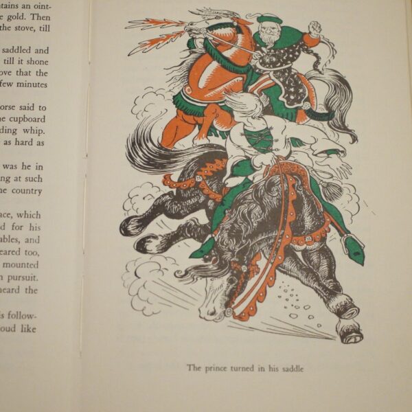 ** Uncommon ** Andrew Lang Orange Fairy Book in D/J Reprint 6th Impression 1975 - Image 5