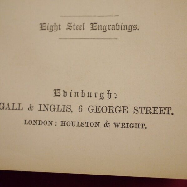 ** Full Mauve Calf ** John Bunyan The Pilgrim's Progress Circa 1869 - Image 6
