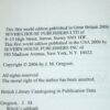 J.M.Gregson Witch's Sabbath 1st/1st 2006 * Fine Copy * - Image 3