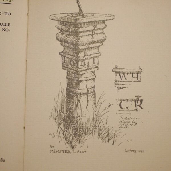 * Rare In D/J * A Book of Sundials Illustrated by  Hogg & A Rawlings 2nd Ed 1917 - Image 16