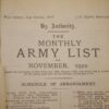 The Monthly Army List For November 1910 - Image 3