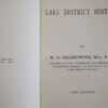 W.G. Collingwood Lake District History 2nd Impression in D/J 1928 - Image 4