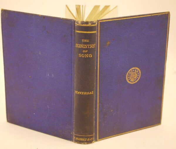 1879 Frances Ridley Havergal- The Ministry of Song Miniature Book 12cm by 9cm - Image 3