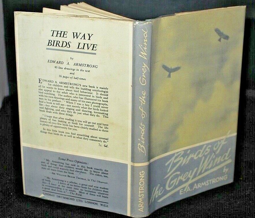 E.A. Armstrong Birds of the Grey Wind 3rd Edition 1946