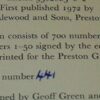 * Ltd Edition * Early Preston and Its Environs Published 1972 For Preston Guild - Image 3
