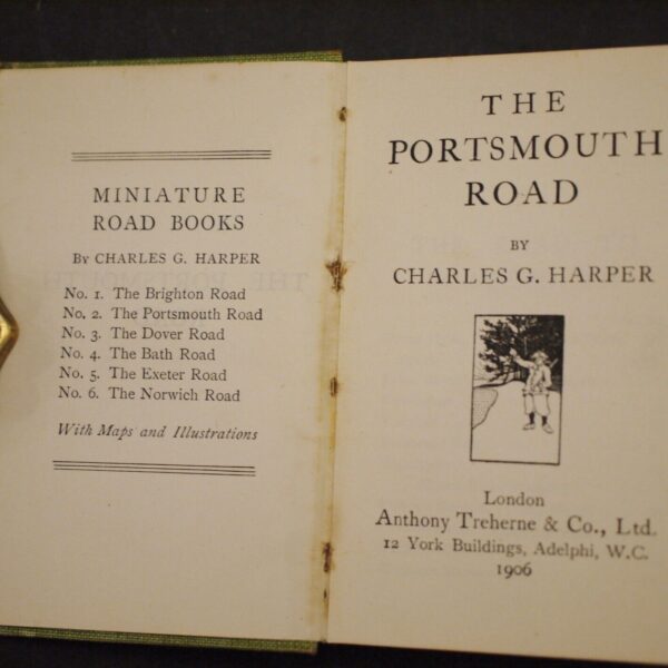 ** Rare Miniature ** The Portsmouth Road By Charles G. Harper 1906 - Image 7