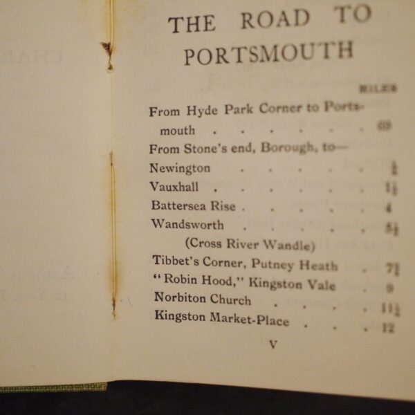 ** Rare Miniature ** The Portsmouth Road By Charles G. Harper 1906 - Image 9