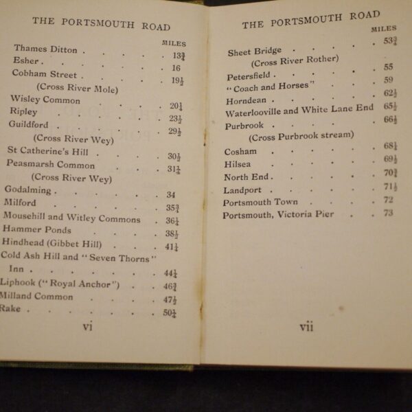 ** Rare Miniature ** The Portsmouth Road By Charles G. Harper 1906 - Image 10