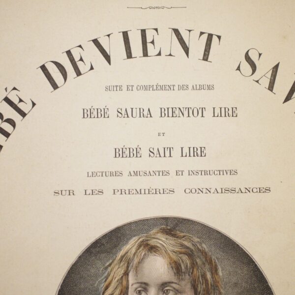 * Rare * Mme Doudet Bebe Devient Savant No Date Circa 1880 - Image 7