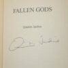 * Signed Copy * Quintin Jardine Fallen Gods 1st/1st 2003 - Image 3