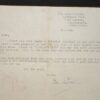 * Signed + SIGNED letters Laid In Thomas Weir Highland Days 1st/1st 1948 - Image 6