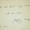 ** Signed To C Day Lewis ** Speaking Poetry by Geoffrey Crump 1st 1953 - Image 3
