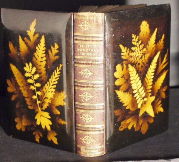 The Poetical Works of Sir Walter Scott Illustrated (Fernware Binding) 1872 - Image 13