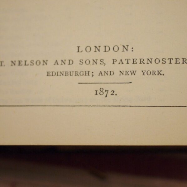 The Poetical Works of Sir Walter Scott Illustrated (Fernware Binding) 1872 - Image 8